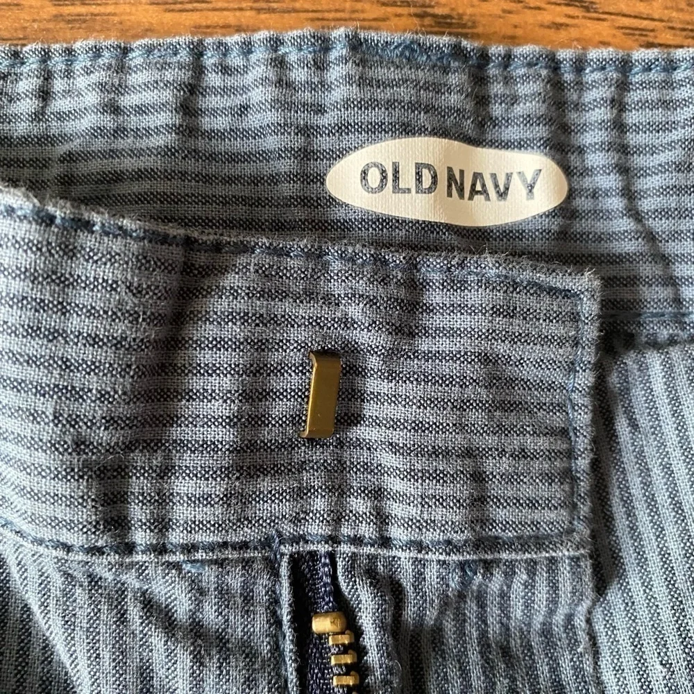 Old Navy, Boys, Striped Shorts, Blue, Size 7